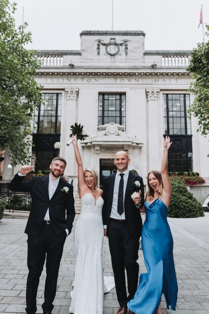 Intimate Elegance: A Micro-Wedding in Islington