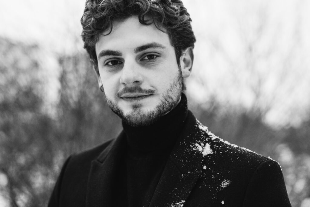 black and white men portraits