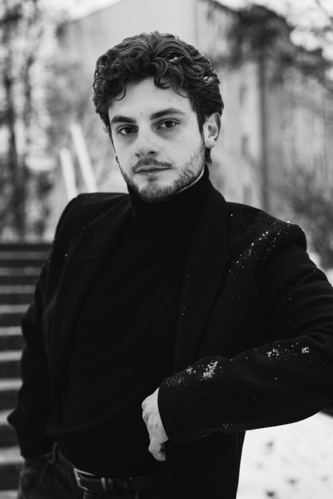 black and white men portraits