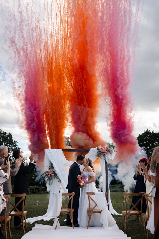 polish wedding smoked bombs ceremony